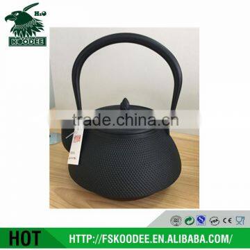 competitive price high quality thick cast iron teapot