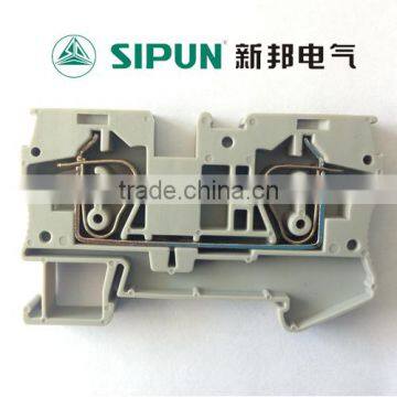 ST3-6 UK Din Rail Spring Terminal Block
