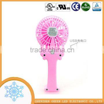 Shenzhen Manufacturer High Quality Portable Rechargeable Fan Usb Mini Desk Fan photo-3