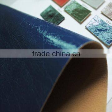 PU Faux Leather With Scratch Patterns Ans Shiny Surface photo-4
