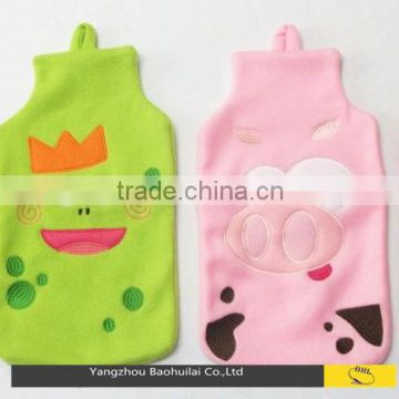 BS fleece animal hot water bag cover