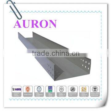 AURON/HEAWELL ABS BV GL DNV ISO ROHS CE Hot dipped galvanized steel cable tray/GI cable hanging tray/Steel Cable interchange