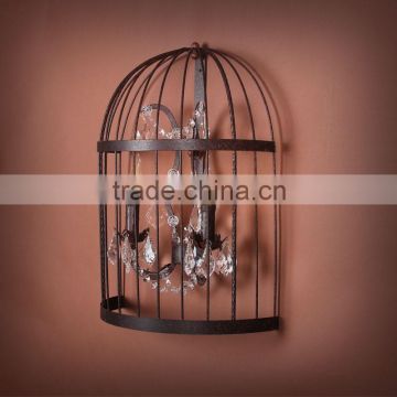 Europe style vintage wall light Industrial Vintage Cage Wall Lights