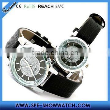 genx Leather Wrist Watch Set For Couple