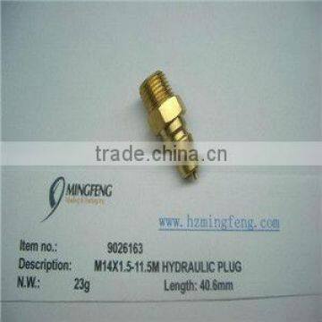 High Pressure Hydraulic Quick Coupler W/Male Thread