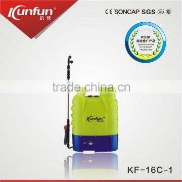 16L knapsack electric sprayer battery sprayer