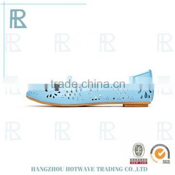 Wholesale Top Quality Ladies Leather Soles Flat Shoes photo-4