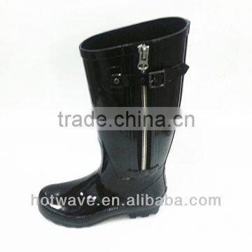 2014 new style lady's fashion rainboots/rubber boots