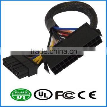 ATX 14 Pin to 24Pin Internal PC PSU Power Extension Cable Power Supply Wire Harness Extension Patch Cord