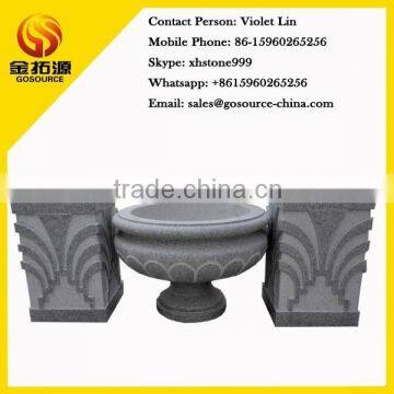 garden granite western style flowerpots