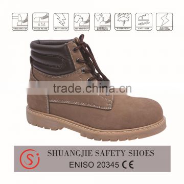 NO.8101-1 Goodyear safety shoes,nubuck leather upper steel toe safety shoes