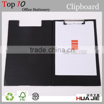 Custom plastic wholesale Letter size menu holder folding clipboard for receipt