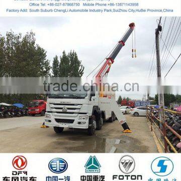 Famous Howo Brand Road Wrecker,8*4 Mini Road Wrecker photo-5