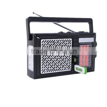 2016 HOT SALE RECHARGEABLE FM/AM RADIO WITH USB photo-2