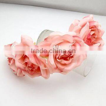 Colorful flower top fashion garland headband H4014