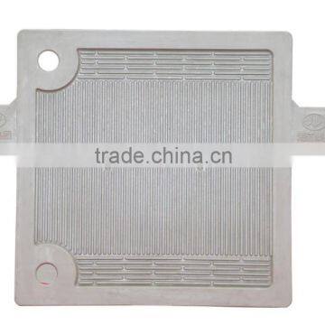 plate of filter press for solid and liquid separation equipment