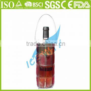 Wine Bottle Cooler Gel Freezer Pack Red photo-4