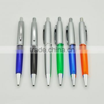 Made In China Best High class Promotional Plastic Push Ballpoint Pen