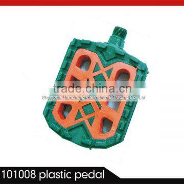 bicycle plastic pedal orange