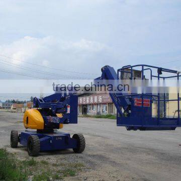 construction building 18m boom lift trailer articulating boom lift