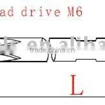 Round6mm Thread driver bits