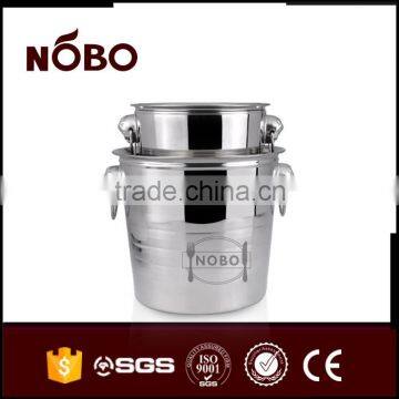 Bar Use Durable Stainless Steel Beer Ice Bucket photo-5