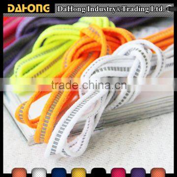 colorful flat 3m reflective rope shoelaces for sneaker