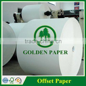 Selling superior quality competitive price woodfree offset paper i roll sheet