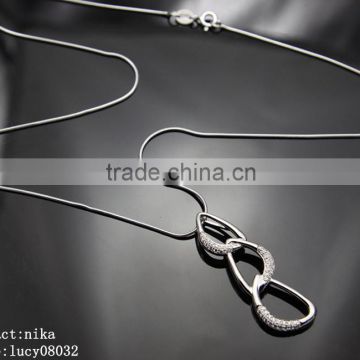 factory price silver fashion pendant necklace, dresses for women 925sterling silver necklace