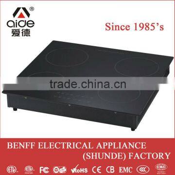 With CE, CB, GS, RoHS, ERP certificate! touch control digital display 7200w 4 induction cooker
