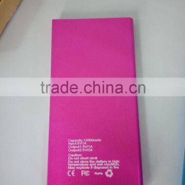 Portable Mobile Power Bank With Red Laser Pointer