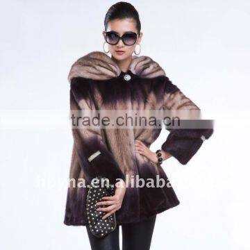 New Women's Fashionable Mink Coat