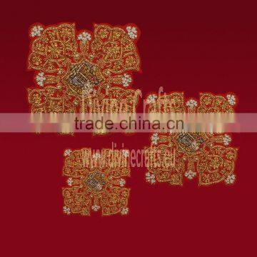 Embroidered Applique vestment crosses