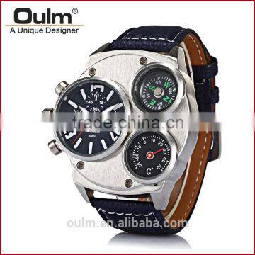 2015 New Styles Compass and Thermometer Quartz Sport Fashion Dress Watch photo-4