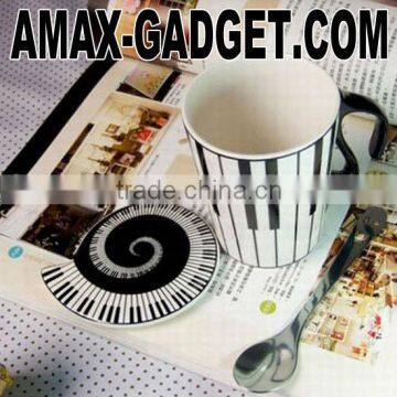 mug-016 Music mug New arrival music pattern mug