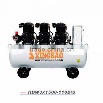 Hot New Product Silent Small Portable Dental Equipment in China Air Compressor for ChinaHDW3x1500-110