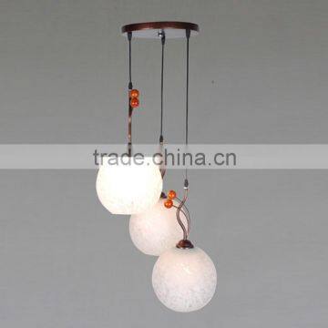 E27 glass ball decoration lighting &pendant dining lamps