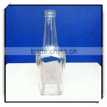 High quality glass wine bottles four corners DH346