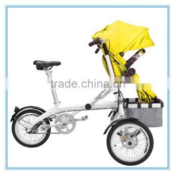 Electronic Family Mother China Manufacture / 2 In 1 Pram/ Cheap Baby Stroller Mother And Baby Bike Carriage