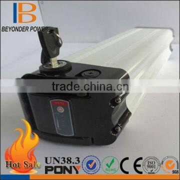 Factory price 36V 10Ah Li(NiCoMn)O2 rechargeable battery pack with PCB protected