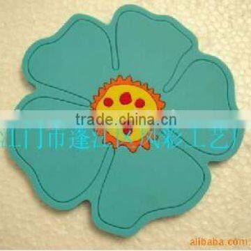 Flower shape printed Placemat [wood craft/gift in laser & engraving]