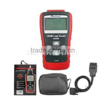 Mew Arrival Maxscan GS 500 GS-500 Code Reader Scan Tool Maxiscan GS500 Obd2 Obdii Eobd Scanner photo-6
