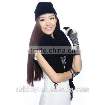 Wholesale Knitted Women Winter Hat and Scarf Sets