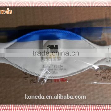 3M 9332+ non woven disposable face mask industrial nose mask