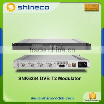 DVB-T2 Modulator With TS over IP input (UDP); T2-MI over IP input (Option)