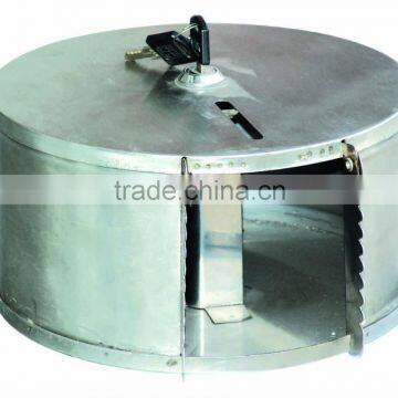 Round metal paper dispenser/Tissue box/Durable paper dispenser