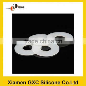 flat clear silicone rubber seal ring