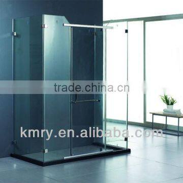 Luxury Rectangle hinged Bathrom shower door (KK8003)