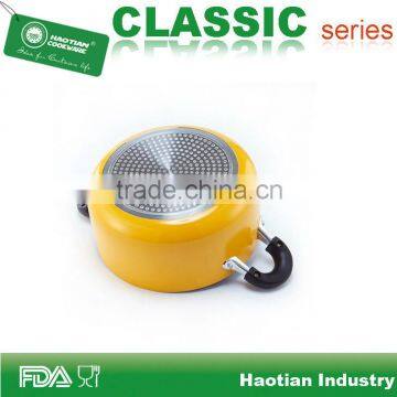 Aluminun Non-stick casserole/stock pot with induction base