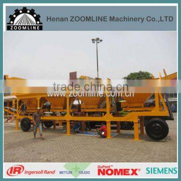 80T/H movable bitumen mixing machine